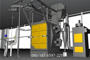 হ্যাঙ্গার শট ব্লাস্টিং মেশিনের পরিষেবা জীবন বাড়ানোর পদ্ধতি